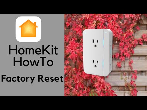HomeKit HowTo: Factory Reset ConnectSense Smart Outlet