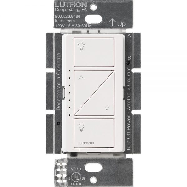 Lutron Caseta Smart Home Dimmer Switch | White - myHomeKithome