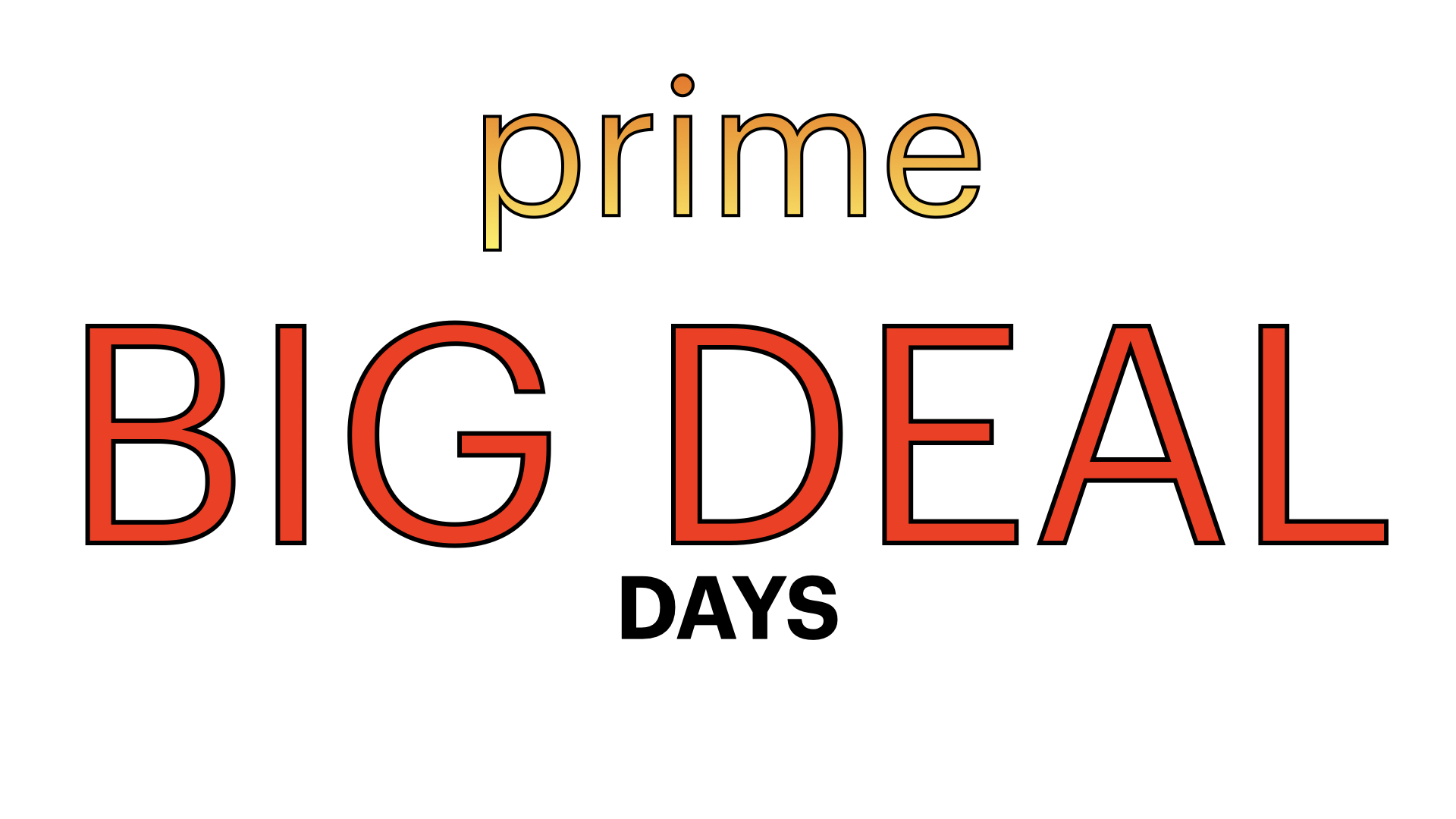 Amazon Prime Big Deal Days Hero